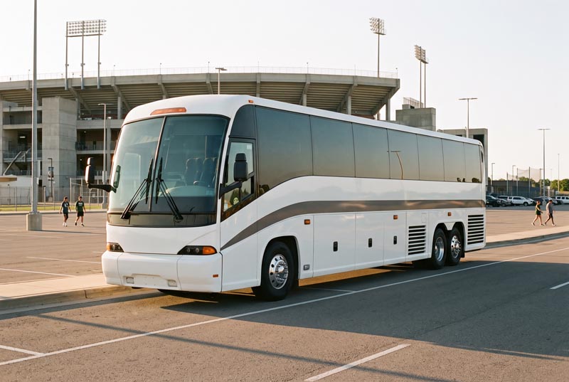 Sports Team Charter Bus Rentals in Arlington Heights, IL