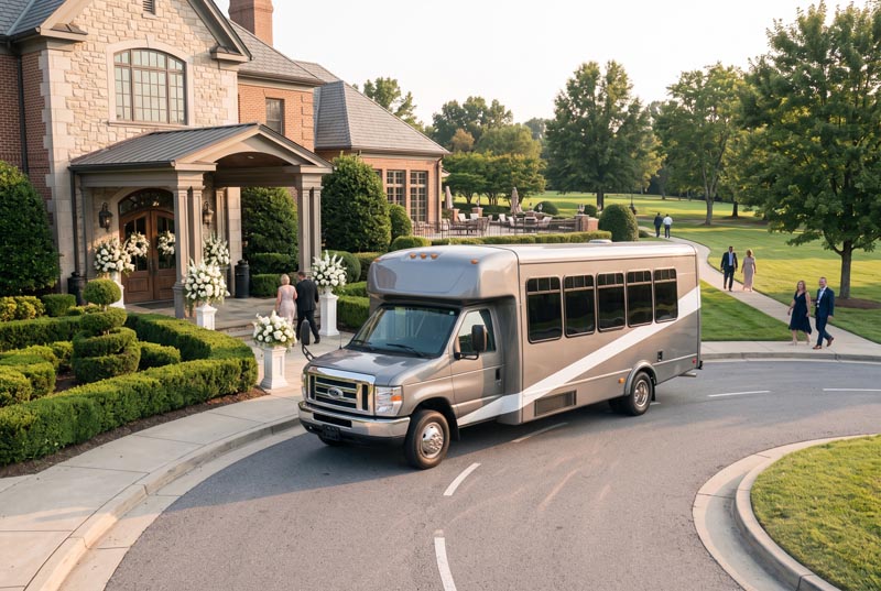 Wedding Shuttle Bus Services in Arlington Heights, IL